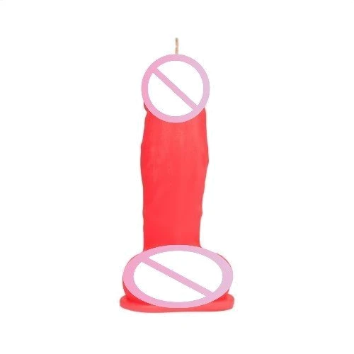 Свічка LOVE FLAME - Dildo L Red Fluor, CPS01-RED: Виробник LOVE FLAME