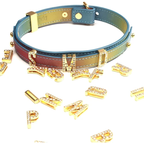 Нашийник LOCKINK Multi-color DIY Alphabet Collar фото 5