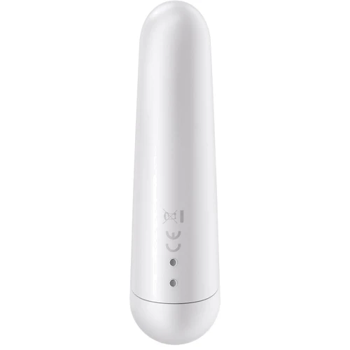 Вибропуля перезаряжаемая Satisfyer Ultra Power Bullet 3 White: Длина, см 9.5