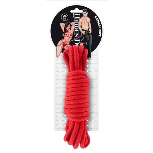 Веревка для связывания Hidden Desire Bondage Rope, 3 м (красная): Производитель Hidden Desire