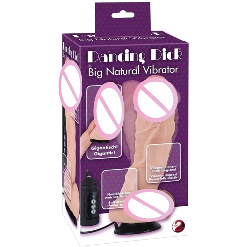 Реалістичний вібратор Dancing Dick Big Natural Vibrator: Призначення Вагінальні