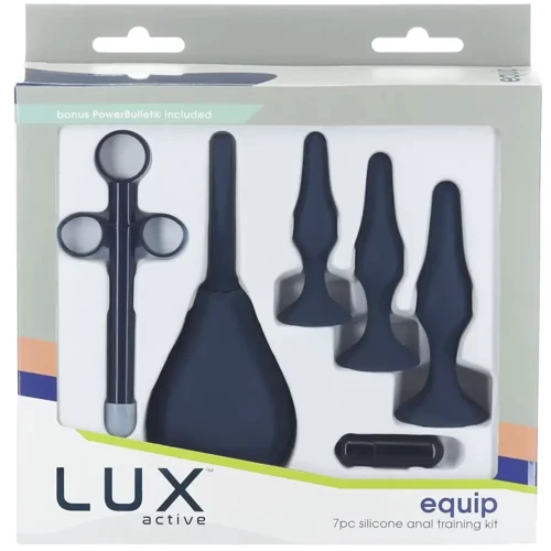 Анальные стимуляторы Lux Active Equip Silicone Anal Training Kit набор 6 шт