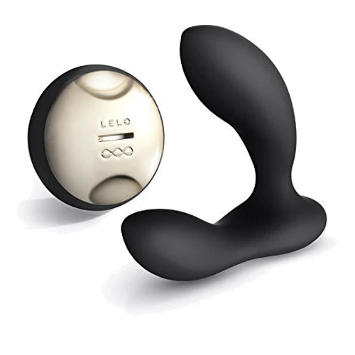LELO Hugo - анатомический массажер простаты с дистанционным управлением, черный