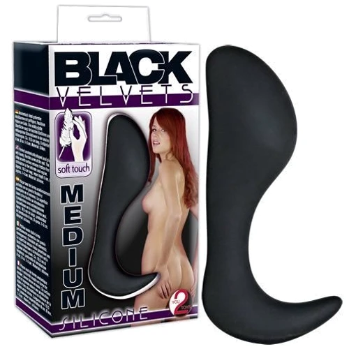 Анальная пробка Orion Black Velvets Medium: Для кого Унисекс
