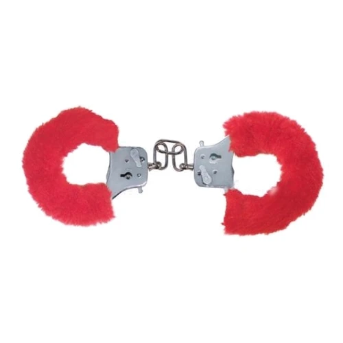 Наручники Furry Fun Cuffs, красный