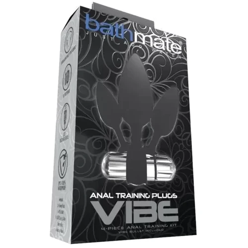 Набор анальных пробок Bathmate Anal Training Plugs VIBE: Материал Силикон