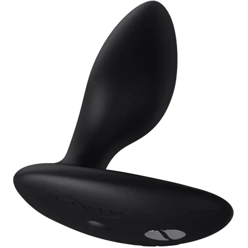 Анальная смарт-вибропробка We-Vibe Ditto+ Satin Black с пультом ДУ: Длина, см 8.8