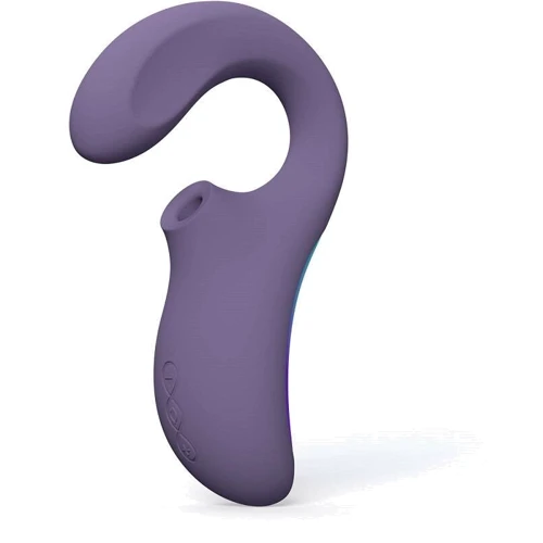 Кліторально-вагінальний звуковий стимулятор LELO Enigma WAVE Cyber Purple: Тип і форма Вібромасажер