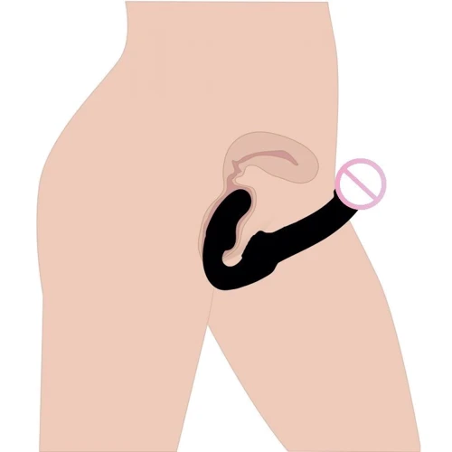 Страпон Revolver Strapless Strap On G-Spot Dildo, 25.5x3.2 см: Тип Реалистичные