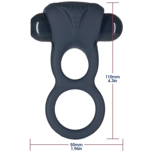 Двойное эрекционное кольцо Lux Active – Triad – Vibrating Dual Cock Ring, с вибропулей и пультом ДУ: Производитель LUX Active