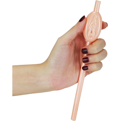 Трубочки LoveToy Original Pussy Straws Flesh, 9 шт фото 6