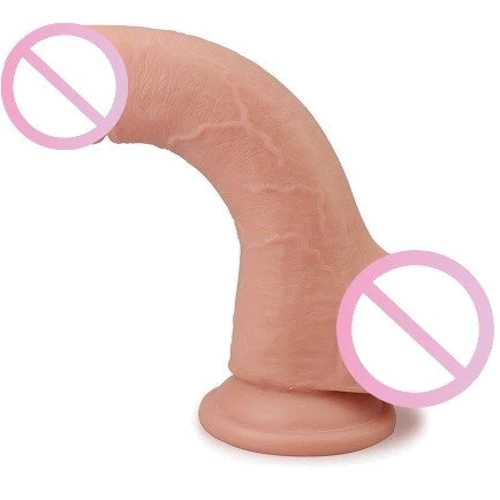 Фалоімітатор LoveToy Skinlike Soft Dong 7.5": Тип Реалистичные