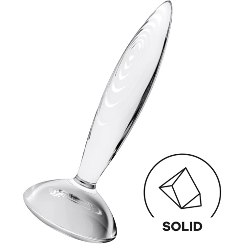 Стеклянная анальная пробка Satisfyer Sparkling Crystal: Материал Стекло