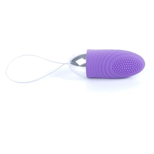 Виброяйцо з пультом дистанційного керування - Remoted controller egg 0.2 USB Purple фото 7