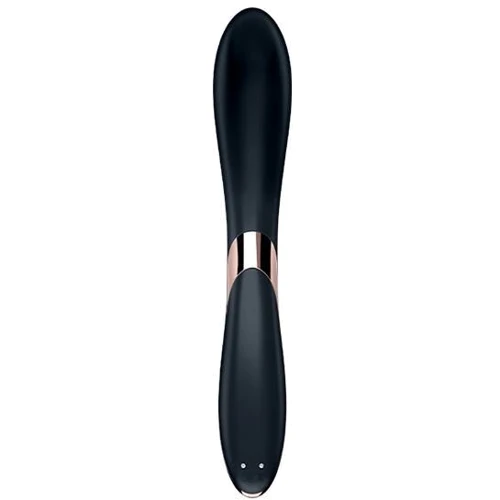 Вибратор с жемчужной стимуляцией точки G Satisfyer Rrrolling Explosion Black: Тип и форма Вибромассажер