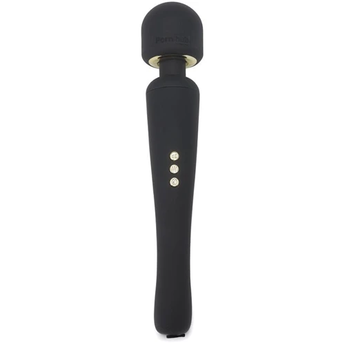 Вибромассажер Wand с тремя насадками Pornhub Spell Wand Set: Тип и форма Вибромассажер