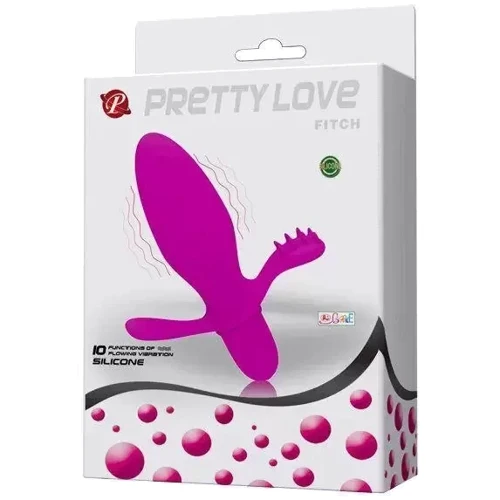 Анальная пробка с вибрацией серии Pretty Love FITCH, BI-014288 фото 8