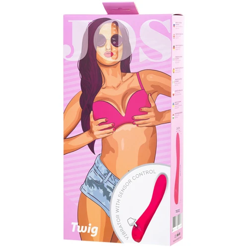 Вібратор для точки G із сенсорним керуванням Toyfa JOS Twig Pink: Для кого Для жінок