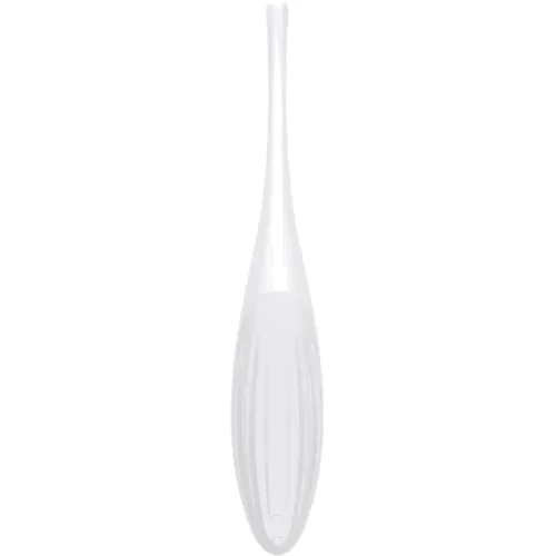 Смарт-вібратор для клітора Satisfyer Twirling Joy White: Тип і форма Вібромасажер, Двосторонні