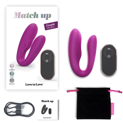 Вибратор для пар с пультом ДУ Love To Love MATCH UP - SWEET ORCHID: Назначение Тройные