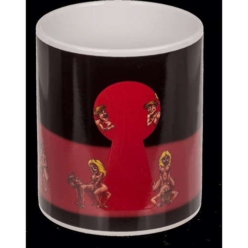 Чашка с термоэффектом OOTB Stoneware Mug Comic Stripper фото 3