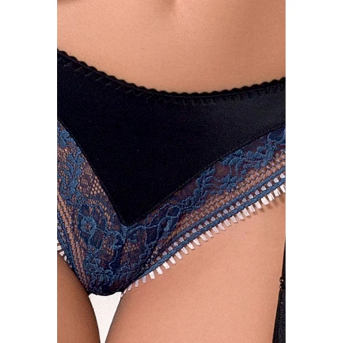 Еротичний комплект Passion Exclusive GISELE SET black L / XL фото 4