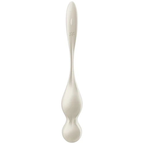 Вагинальные шарики с вибрацией Satisfyer Love Birds 1 Connect App White: Диаметр шарика, см 3.3