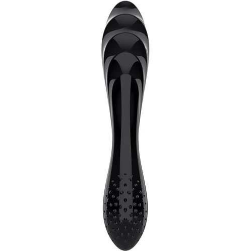 Стеклянный дилдо Satisfyer Dazzling Crystal 1 (Black): Мошонка Нет