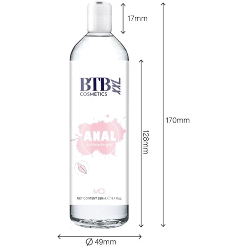 Анальная смазка на водной основе MAI BTB Anal Relax (250 мл): Тип Анальные