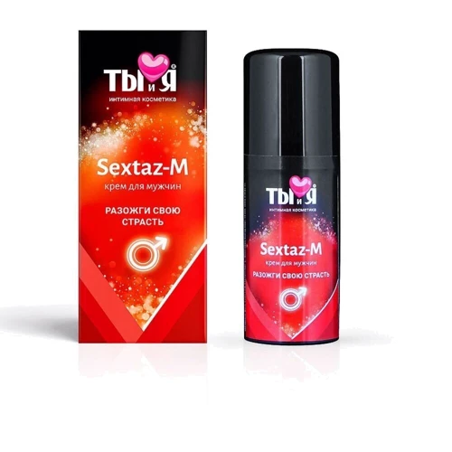 Крем с возбуждающим эффектом Sextaz-M, 20 мл
