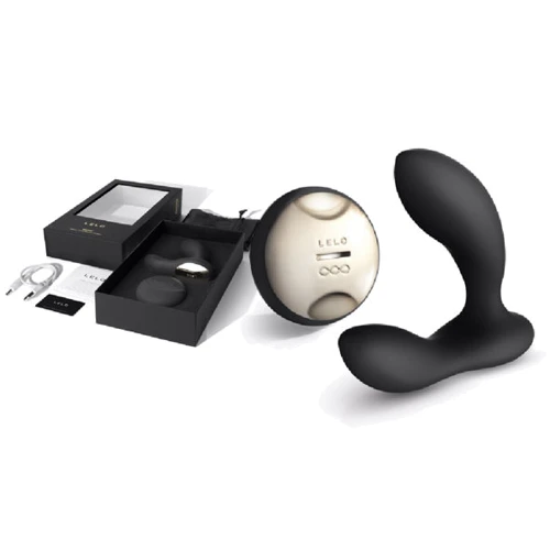 LELO Hugo - анатомический массажер простаты с дистанционным управлением, черный: Тип Массажеры простаты