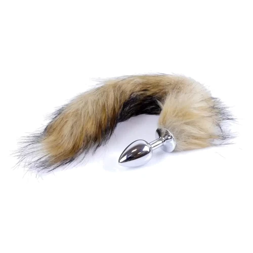 Анальная пробка S с хвостом BOSS of TOYS Boss Series - Fox TAIL Brown XL, BS6400098: Особенности С хвостиком
