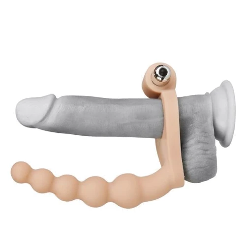 Насадка для двойного проникновения LoveToy The Ultra Soft Bead 6.5'': Наличие вибрации Есть