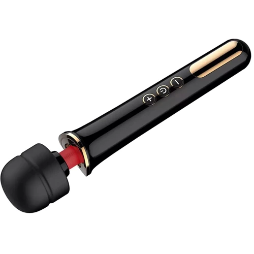 Вибромассажер Boss Series - Massager Super Powerful USB Black 10 Function, BS2200012: Диаметр, см 5.8