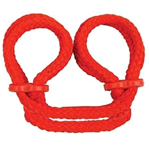 Наручники Japanese Silk Love Rope Ankle Cuffs, красный