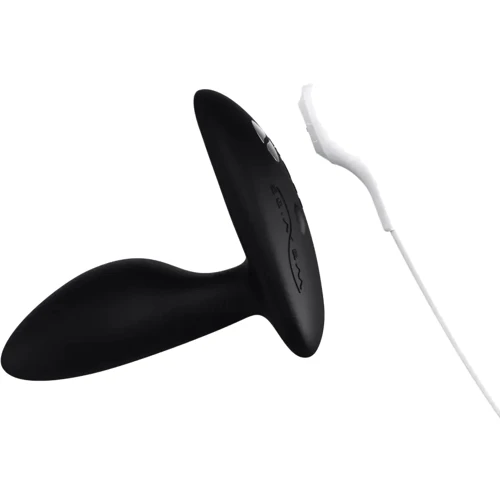 Анальная смарт-вибропробка We-Vibe Ditto+ Satin Black с пультом ДУ: Тип и форма Вибромассажер