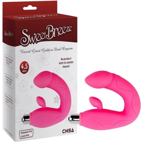 Вібромасажер CHISA Smooth Goddess Dual Orgasm Pink: Для кого унісекс