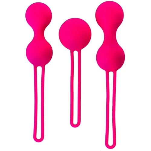 Набір вагінальних кульок A-Toys Pleasure Balls Set Pink