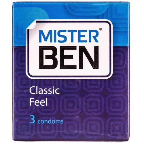 Презервативи Mister Ben Classic Feel, 3 шт