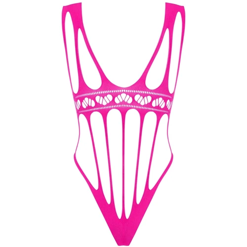 Спокусливе боді Obsessive B121 raspberry S/M/L: Фасон Бесшовные