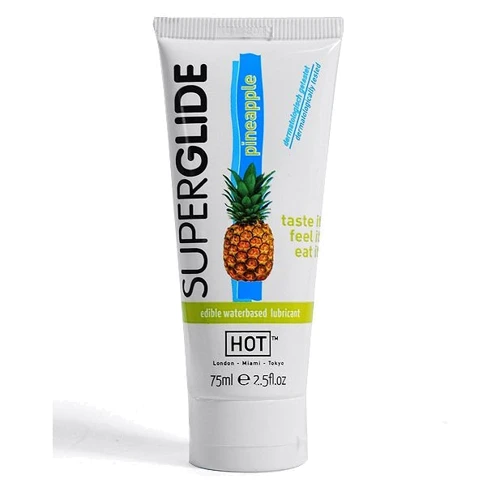 Оральный лубрикант со вкусом ананаса Superglide, 75 мл