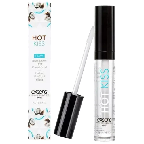 Стимулирующий блеск для губ Exsens Coconut Hot Kiss 7мл