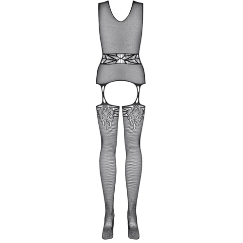 Комбінезон-сітка Obsessive F232, S / M / L: Застосування На тело
