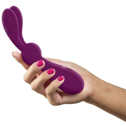 Універсальний вібратор Cosmopolitan Flirt Vibrator, пурпурний: Тип і форма Кролик