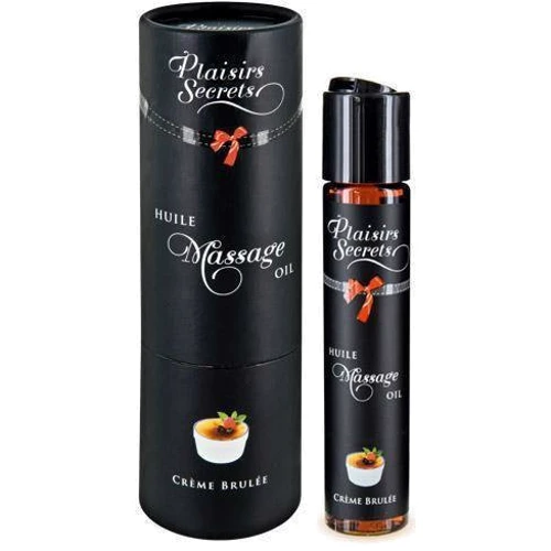 Массажное масло Plaisirs Secrets Creme Brulee (59 мл) фото 3