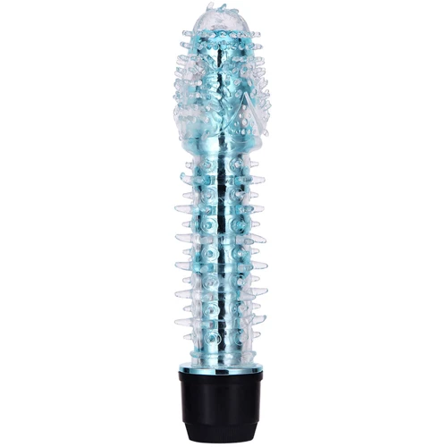 Гелевый вибратор NDS 0269-4 ААА-2 Light Тurquoise (23247)