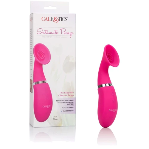 CalExotics Intimate Pump Rechargeable Climaxer Pump вібратор 17.2x5 см: Призначення Кліторальні