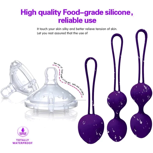 Вагинальные шарики Hulamy Kegel Balls фото 12