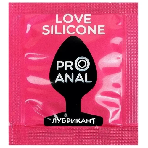Силиконовый анальный лубрикант Биоритм LOVE SILICONE PRO ANAL, 3 ml