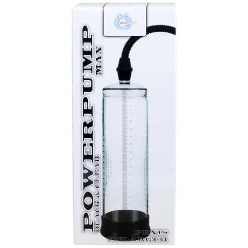 Вакуумна помпа Boss Series: Power pump MAX - Black & Clear, BS6000006: Тип Помпа для члена